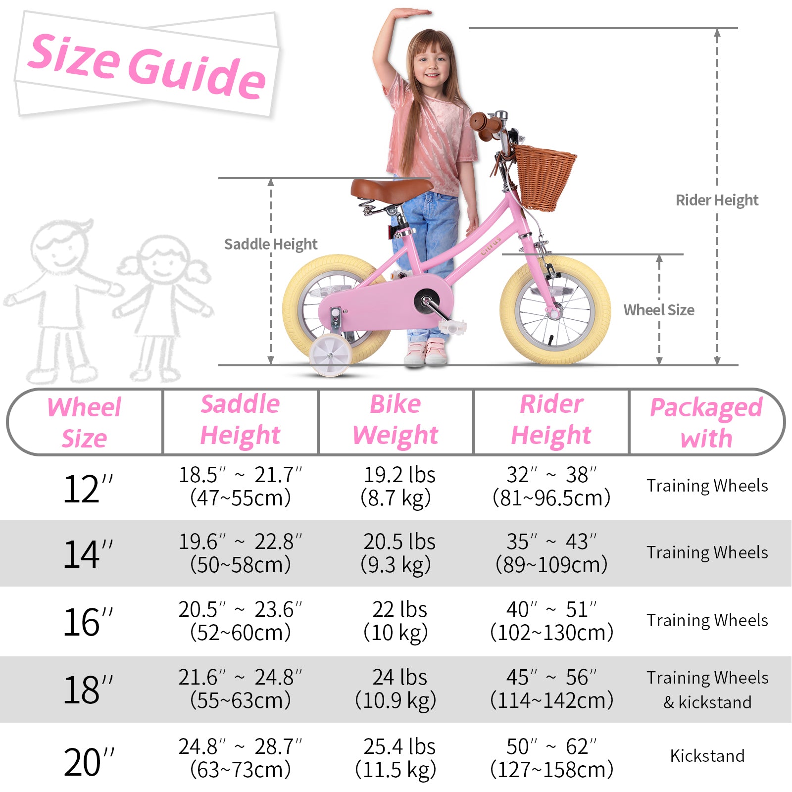 Girls'bike