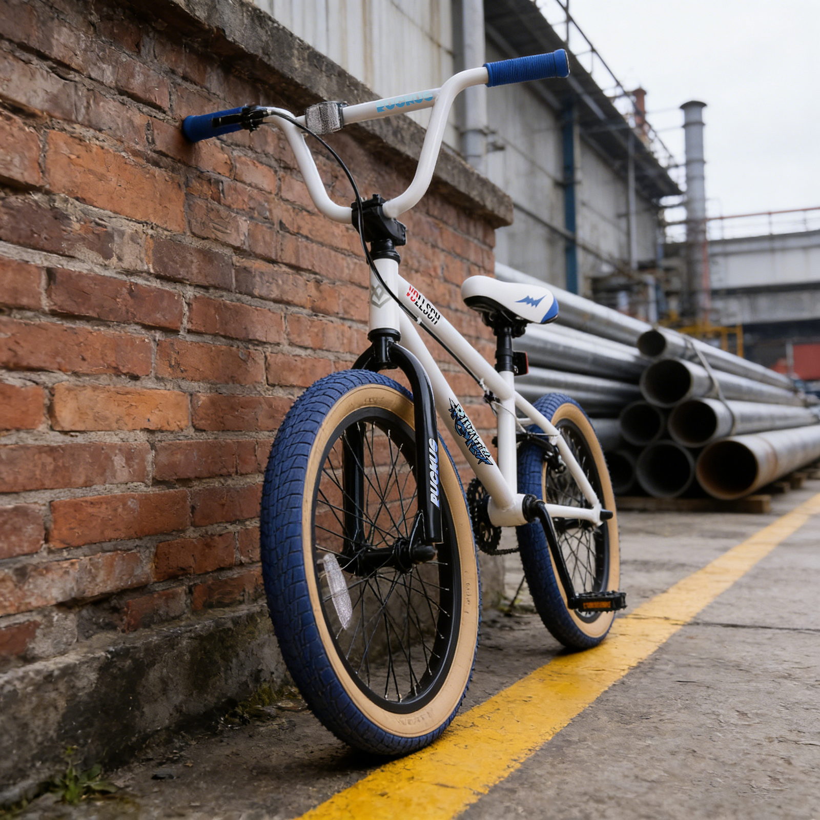 vollsch Freestyle BMX Bikes 18 20 Inch Kids Bicycle for 6-15 Years Old Teens, Boys, Girls, Beginner-Lever Riders,Multiple Colors