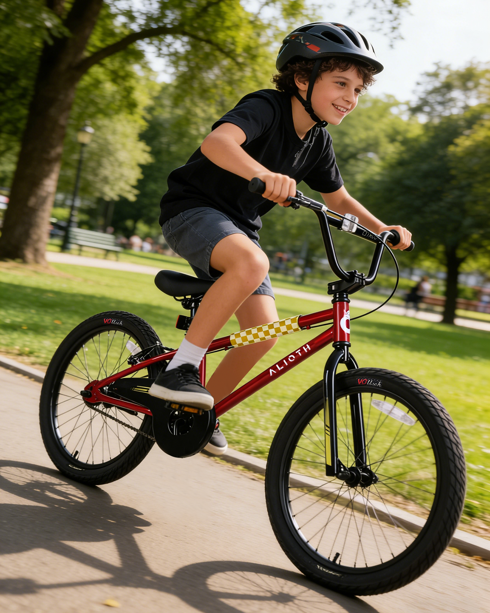 BMX style bike
