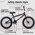 vollsch Freestyle BMX Bikes 18 20 Inch Kids Bicycle for 6-15 Years Old Teens, Boys, Girls, Beginner-Lever Riders,Multiple Colors