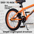 vollsch Freestyle BMX Bikes 18 20 Inch Kids Bicycle for 6-15 Years Old Teens, Boys, Girls, Beginner-Lever Riders,Multiple Colors