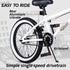 vollsch Freestyle BMX Bikes 18 20 Inch Kids Bicycle for 6-15 Years Old Teens, Boys, Girls, Beginner-Lever Riders,Multiple Colors