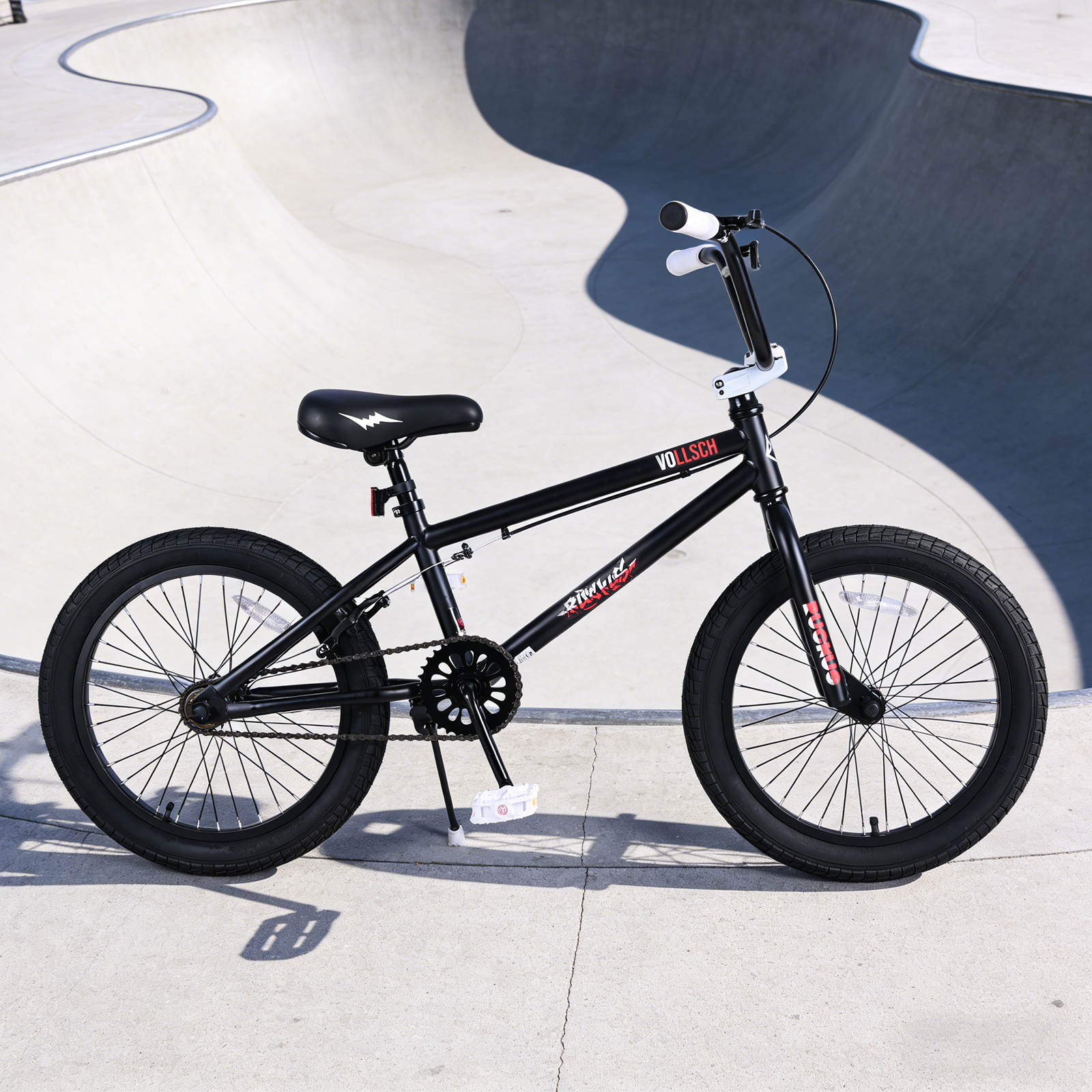 vollsch Freestyle BMX Bikes 18 20 Inch Kids Bicycle for 6-15 Years Old Teens, Boys, Girls, Beginner-Lever Riders,Multiple Colors