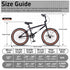 vollsch Freestyle BMX Bikes 18 20 Inch Kids Bicycle for 6-15 Years Old Teens, Boys, Girls, Beginner-Lever Riders,Multiple Colors