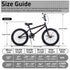 vollsch Freestyle BMX Bikes 18 20 Inch Kids Bicycle for 6-15 Years Old Teens, Boys, Girls, Beginner-Lever Riders,Multiple Colors