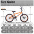 vollsch Freestyle BMX Bikes 18 20 Inch Kids Bicycle for 6-15 Years Old Teens, Boys, Girls, Beginner-Lever Riders,Multiple Colors